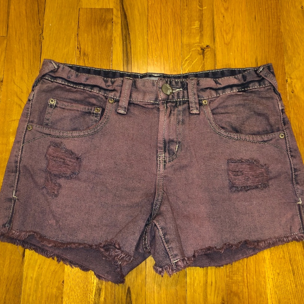Free People Jean Shorts